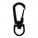 16506.30 - Застежка-карабин Snap Hook, S, черная