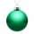 17664.90 - Елочный шар Finery Gloss, 10 см, глянцевый зеленый