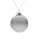 17662.11 - Елочный шар Finery Gloss, 8 см, глянцевый серебристый с глиттером