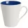 64811.40 - Кружка New Bell матовая, белая с синим