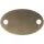 13843.25 - Шильдик металлический Alfa Oval, бронзовый