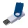 7537.64.16Гб - Флешка Twist Color, белая с синим, 16 Гб