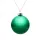 17662.90 - Елочный шар Finery Gloss, 8 см, глянцевый зеленый