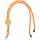20382.20 - Шнурок для бейджа Tube Wood, оранжевый
