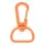 16507.22 - Застежка-карабин Snap Hook, M, оранжевый неон
