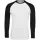 02942109 - Футболка мужская с длинным рукавом Funky Lsl, белая с черным
