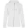 WW03Q001 - Толстовка на молнии с капюшоном женская Queen, белая