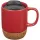 12893.50 - Кружка с пробковой подставкой Corky Walk, красная