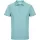 04442295 - Рубашка поло унисекс Pitcher, голубая (морская волна)