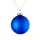 17663.40 - Елочный шар Finery Matt, 8 см, матовый синий