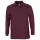11353146 - Рубашка поло мужская с длинным рукавом Winter II 210 бордовая
