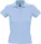 1895.14 - Рубашка поло женская People 210, голубая