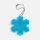 24209.40 - Пешеходный светоотражатель с цепочкой «Снежинка», синий