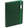 25000.99 - Ежедневник New Factor Metal, зеленый