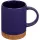 12894.40 - Кружка с пробковой подставкой Corky, синяя