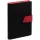 15768.35 - Ежедневник Boom, недатированный, черный с красным