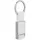 16359.60 - Брелок Stropp с тканевой вставкой, белый