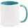 6579.49 - Кружка Promo Plus для сублимационной печати, бирюзовая