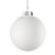 Елочный шар Finery Matt, 10 см, матовый белый