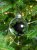 Елочный шар Finery Gloss, 8 см, глянцевый серебристый