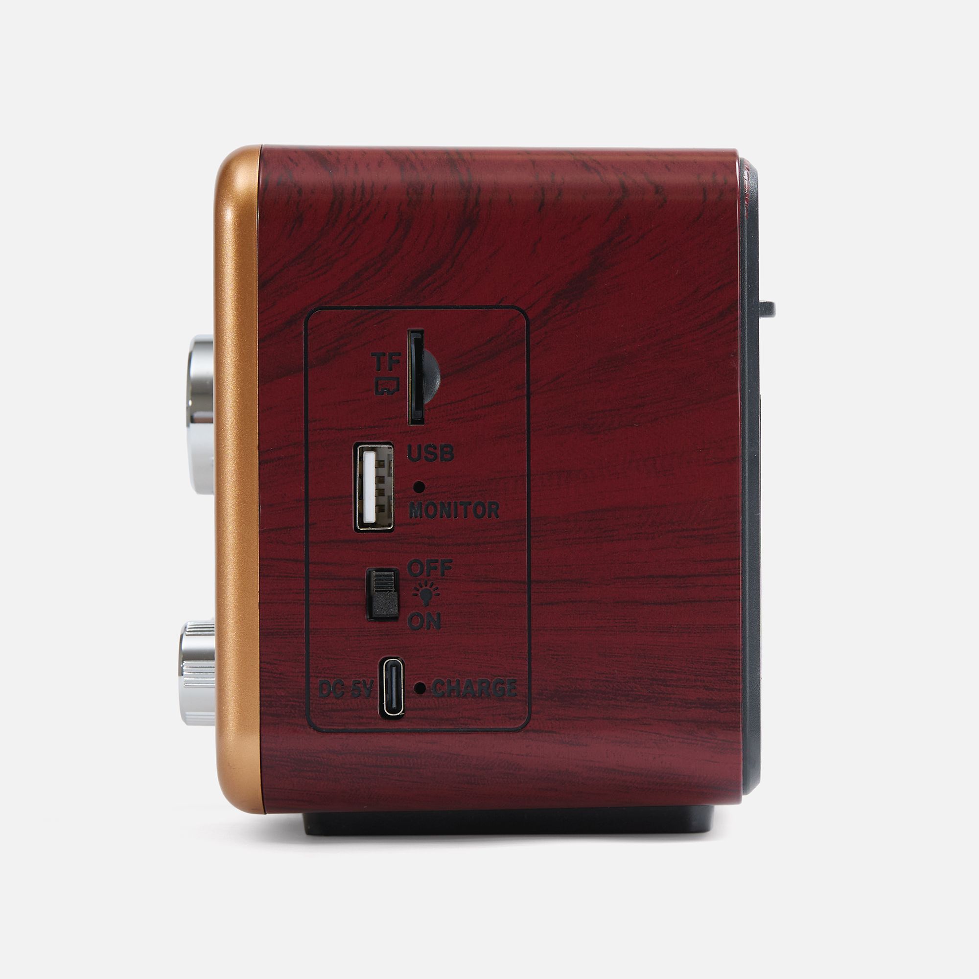 Bluetooth-колонка с радио Listenberg, коричневая (артикул 17588.59 ...