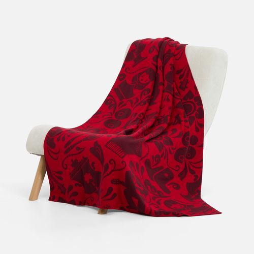 Плед на заказ Tricksy Net, 2 цвета, М, акрил