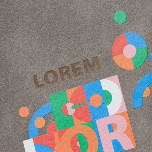 Блокнот Luba, серый