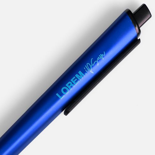 Ручка шариковая Informa, металлик, синяя