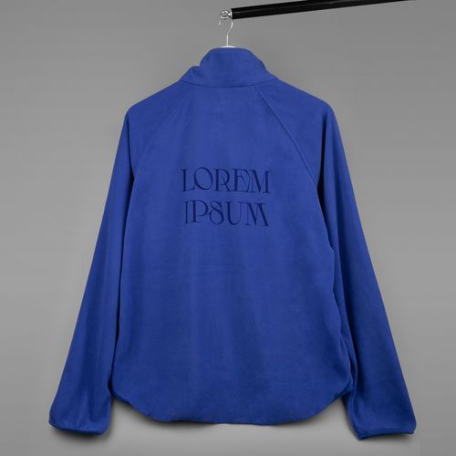 Куртка флисовая унисекс Fliska, ярко-синяя