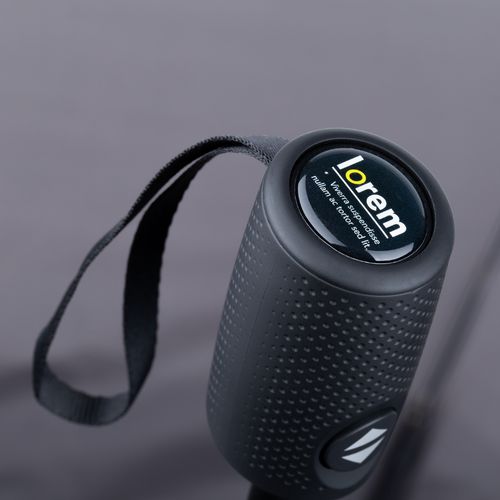 Складной зонт Dome Double с двойным куполом, серый