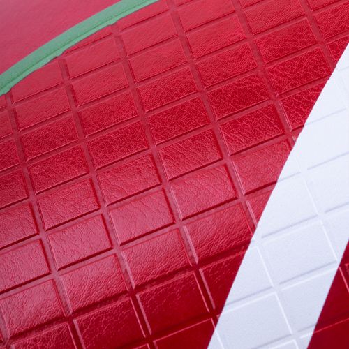 Ежедневник Nebraska Flex, недатированный, красный с золотистым