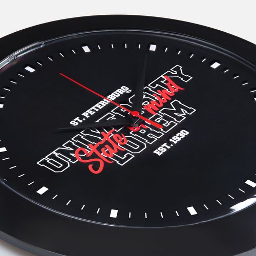 Часы настенные Vivid Large, черные