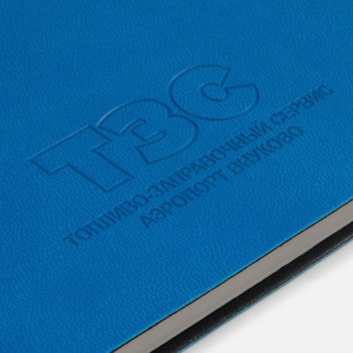 Блокнот Verso в клетку, синий