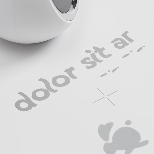 Станция беспроводной зарядки с часами и подсветкой GlobeBee, белая