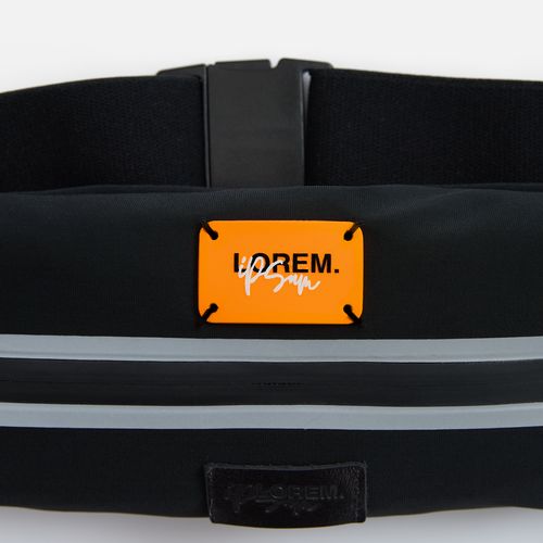 Спортивная поясная сумка Springa, черная