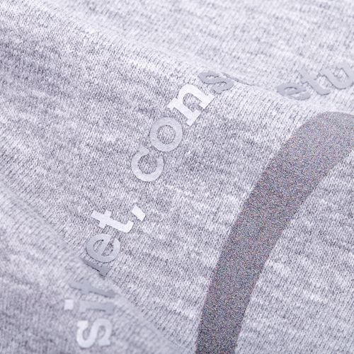 Футболка мужская T-bolka Stretch, серый меланж