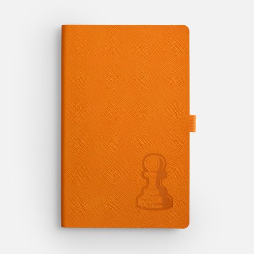 Ежедневник Lungo, недатированный, оранжевый