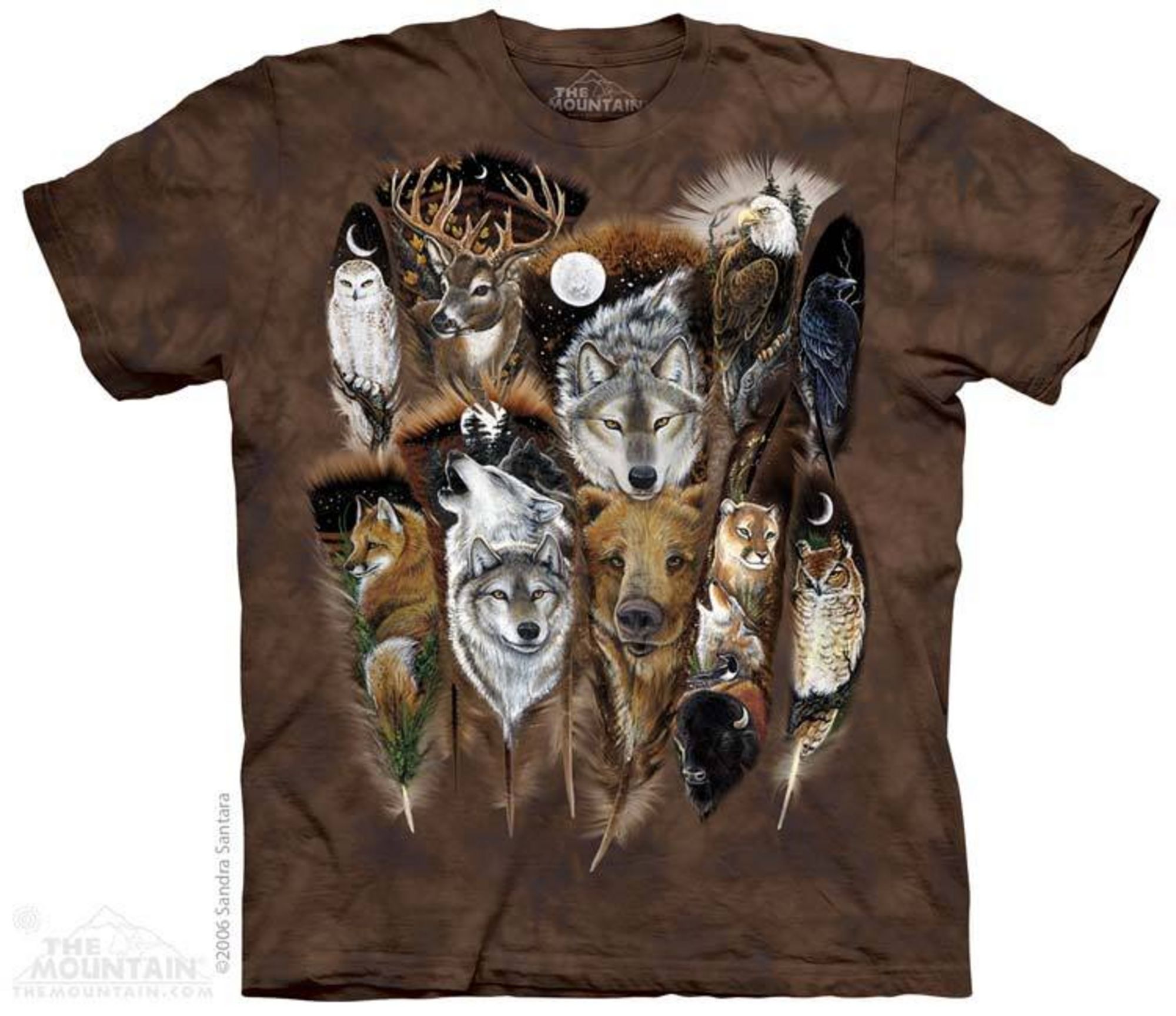 Футболка The Mountain, Animal Feathers