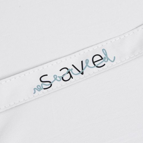 Зонт-трость Standard, белый с серебристым внутри