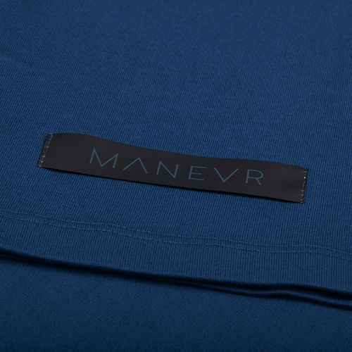 Футболка оверсайз унисекс Kosmos 2.0, темно-синяя