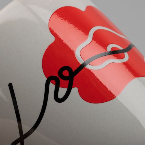 Кружка Valotti Medio, серая