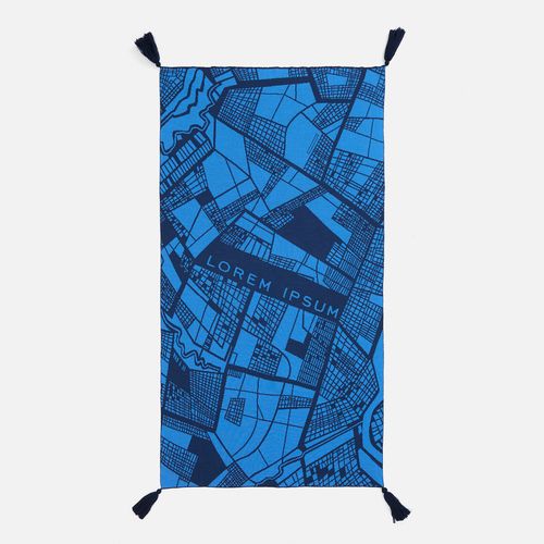 Плед на заказ Tricksy Net Light, S, полушерсть