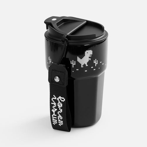 Термостакан Freshbrew, черный