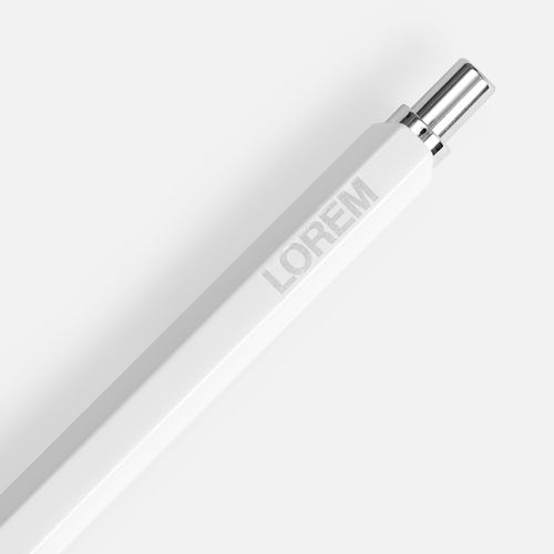 Ручка шариковая Alumno, белая