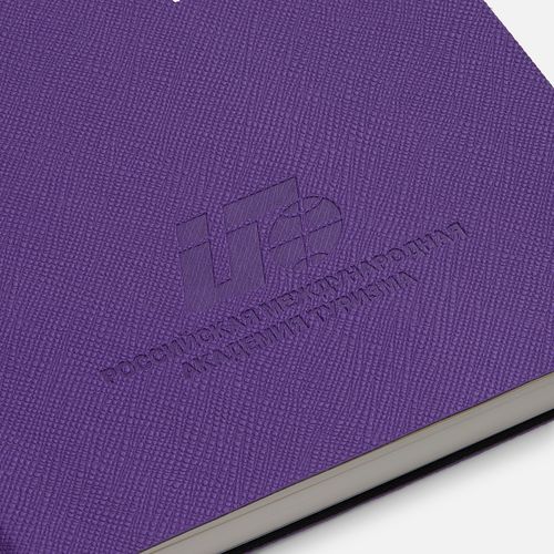 Ежедневник Lungo, недатированный, фиолетовый