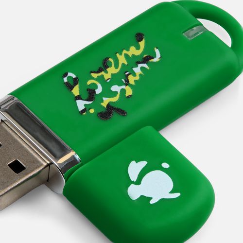 Флешка Memo, 8 Гб, зеленая