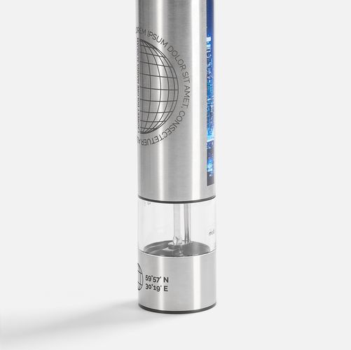 Электрическая мельница для специй Mill of Steel, серебристая