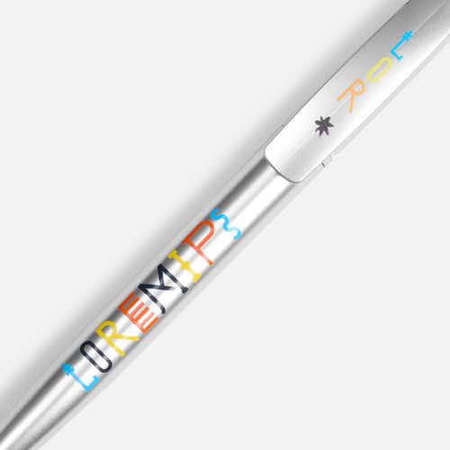 Ручка шариковая Moor Silver, серебристый металлик