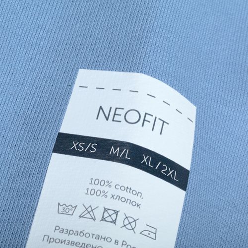 Толстовка унисекс Neofit, синяя