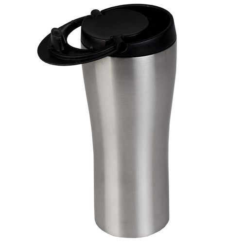 Термостакан Bucks, вакуумный, серебристый